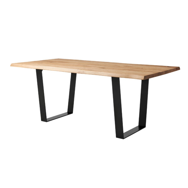 TABLE A LA CARTE RECTANGULAIRE PIED CONCAVE