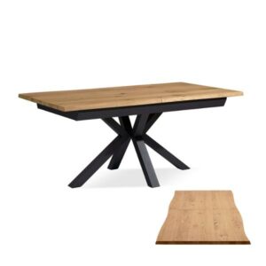 Table NEVERS pied central