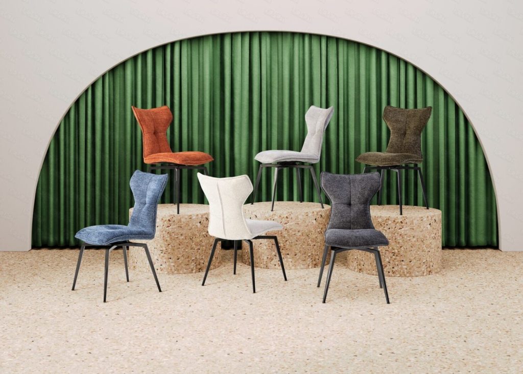 Chaise Kevin lot de 2