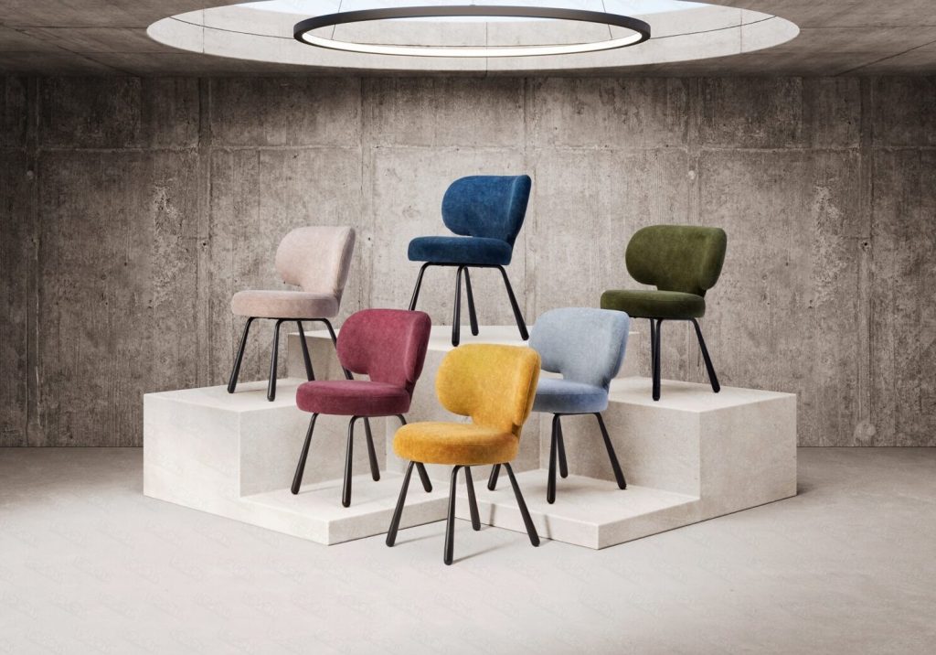 CHAISE MAELLE lot de 2