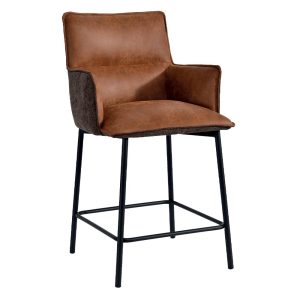 Chaise îlot Leon lot de 2
