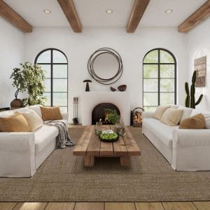 Dedans Dehors Jute Aspect Frame – photo 3